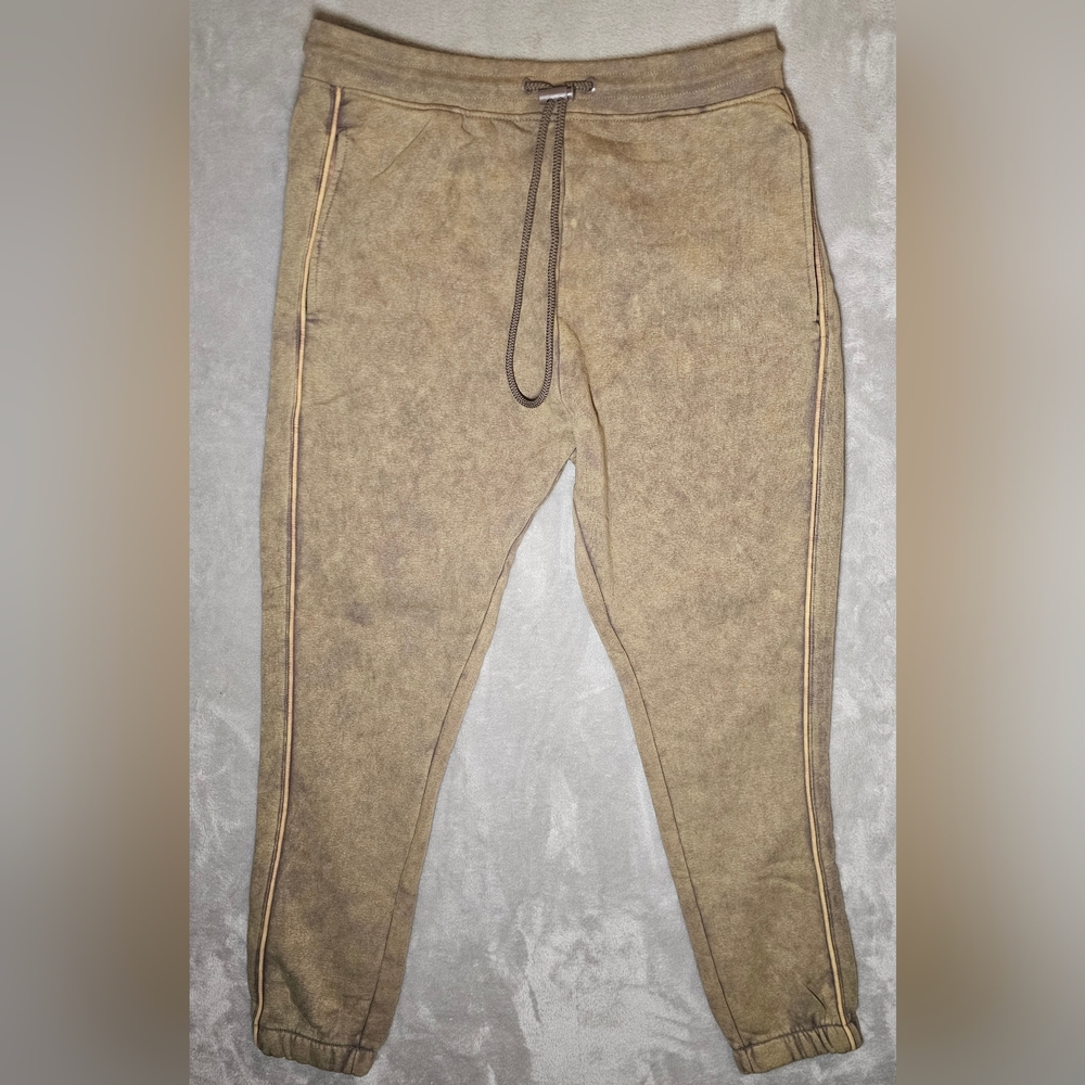 Alphalete Men's Athletic Pants Tapered Ankle Small‎ Rusty Brown AL21- 2070 NWTB